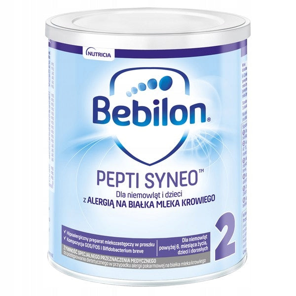 BEBILON PEPTI SYNEO2 400 gram BABY MILK WITH MILK PROTEIN ALLERGY Brand Nutridrink