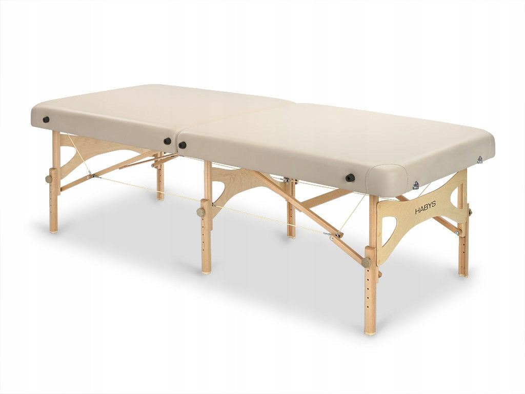 BED FOLDING TABLE FOR FELDENKRAIS THERAPY 80 CM STABLE WOODEN HABYS Color brown