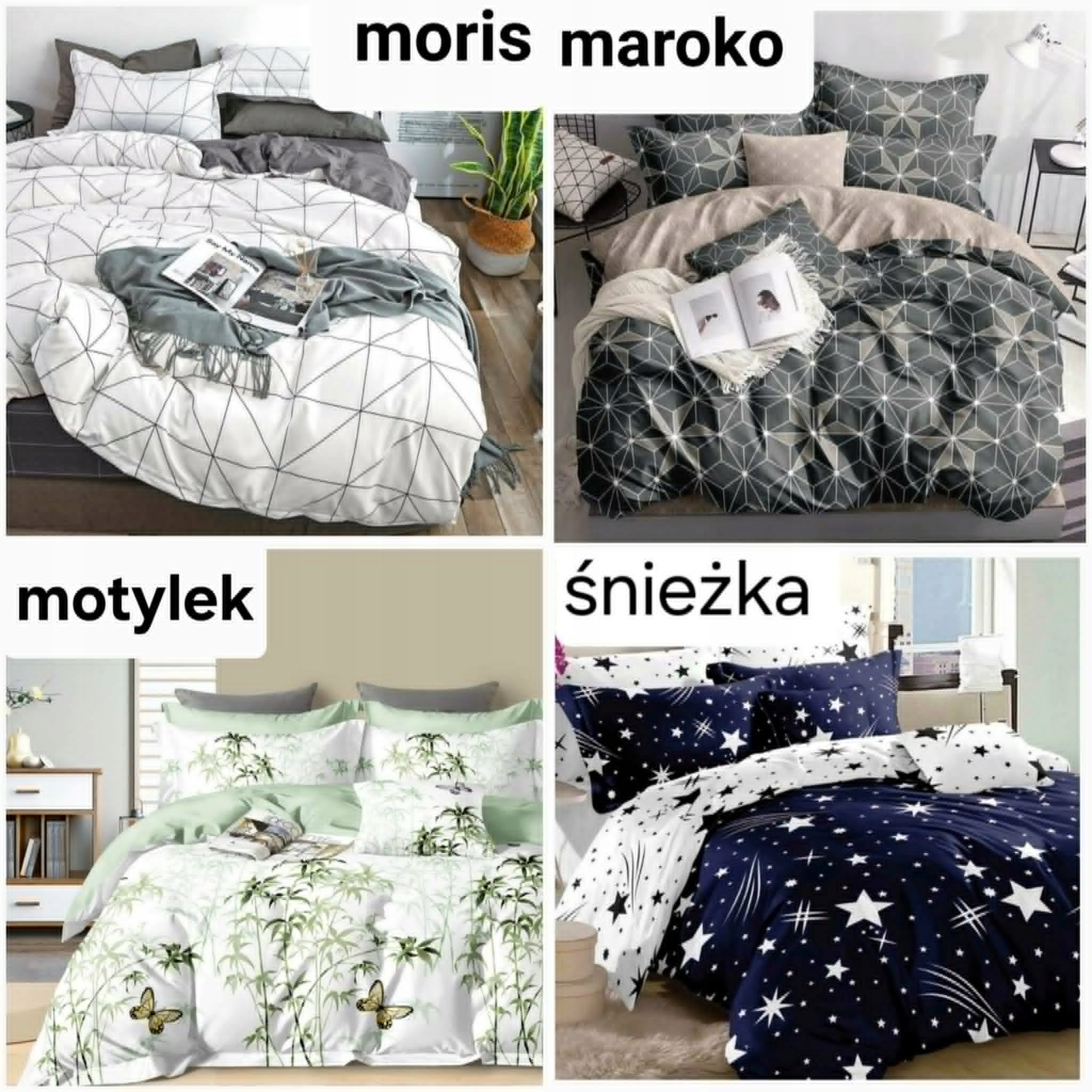 BED LINEN 160x200 DOUBLE SIDED SET COTTON Bedding lots of patterns Manufacturer code pościel świąteczna