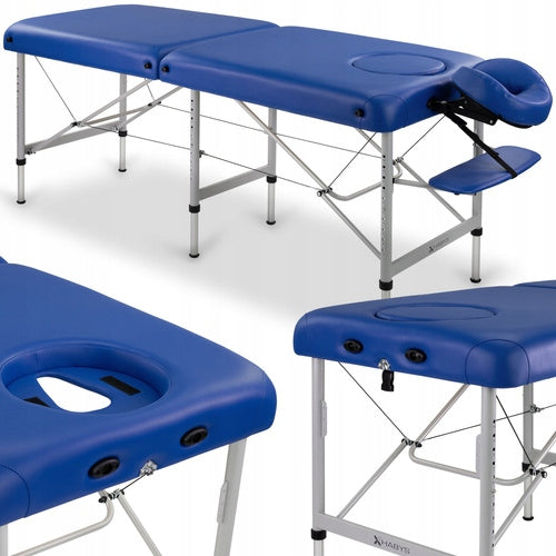 BED MASSAGE TABLE ALUMINUM FOLDING MEDMAL 70 FACE OPENING HABYS