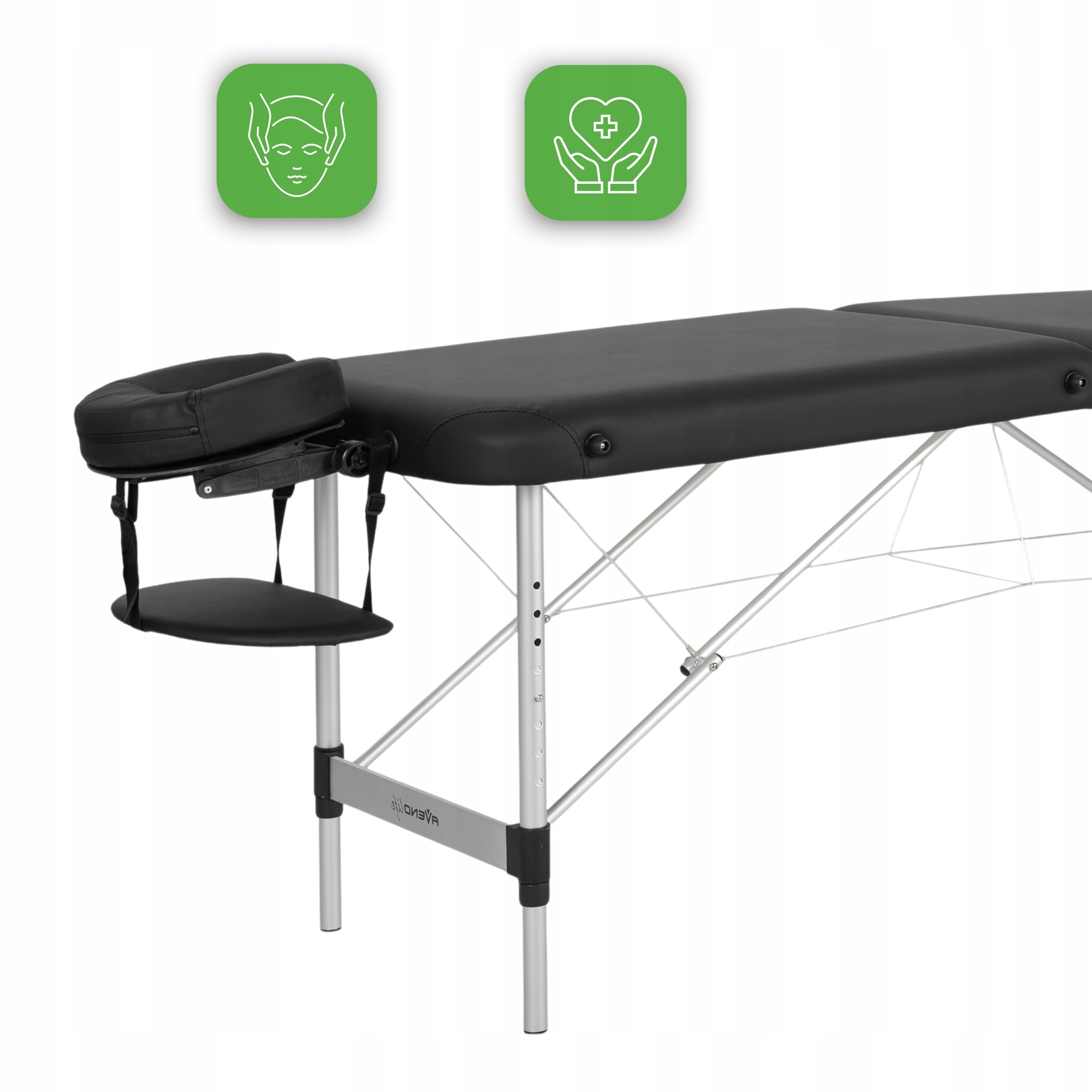 BED MASSAGE TABLE NINA FOLDING PORTABLE COVER HABYS LIGHT 10 KG Packaging status original
