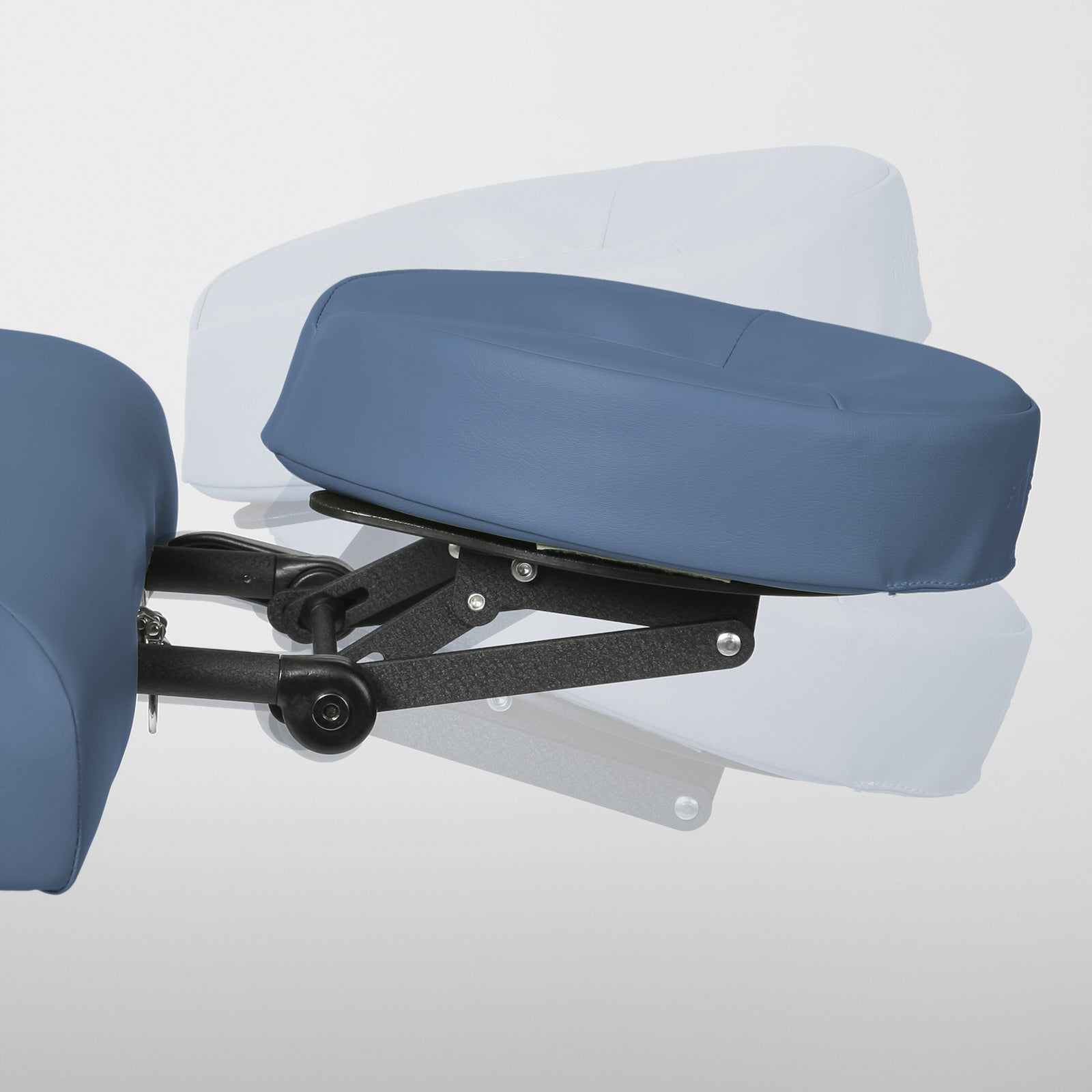 BED MASSAGE TABLE VESTA FOLDING ALUMINUM PORTABLE COVER Color blue