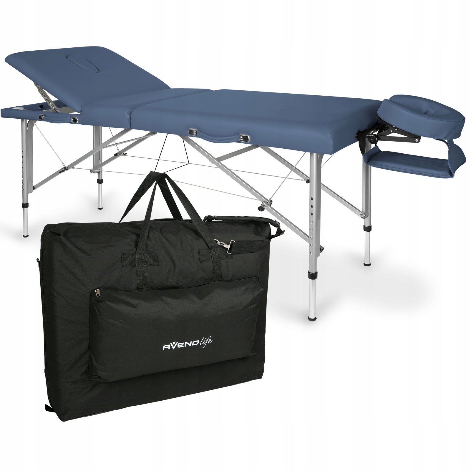 BED MASSAGE TABLE VESTA FOLDING ALUMINUM PORTABLE COVER EAN (GTIN) 5904730783569