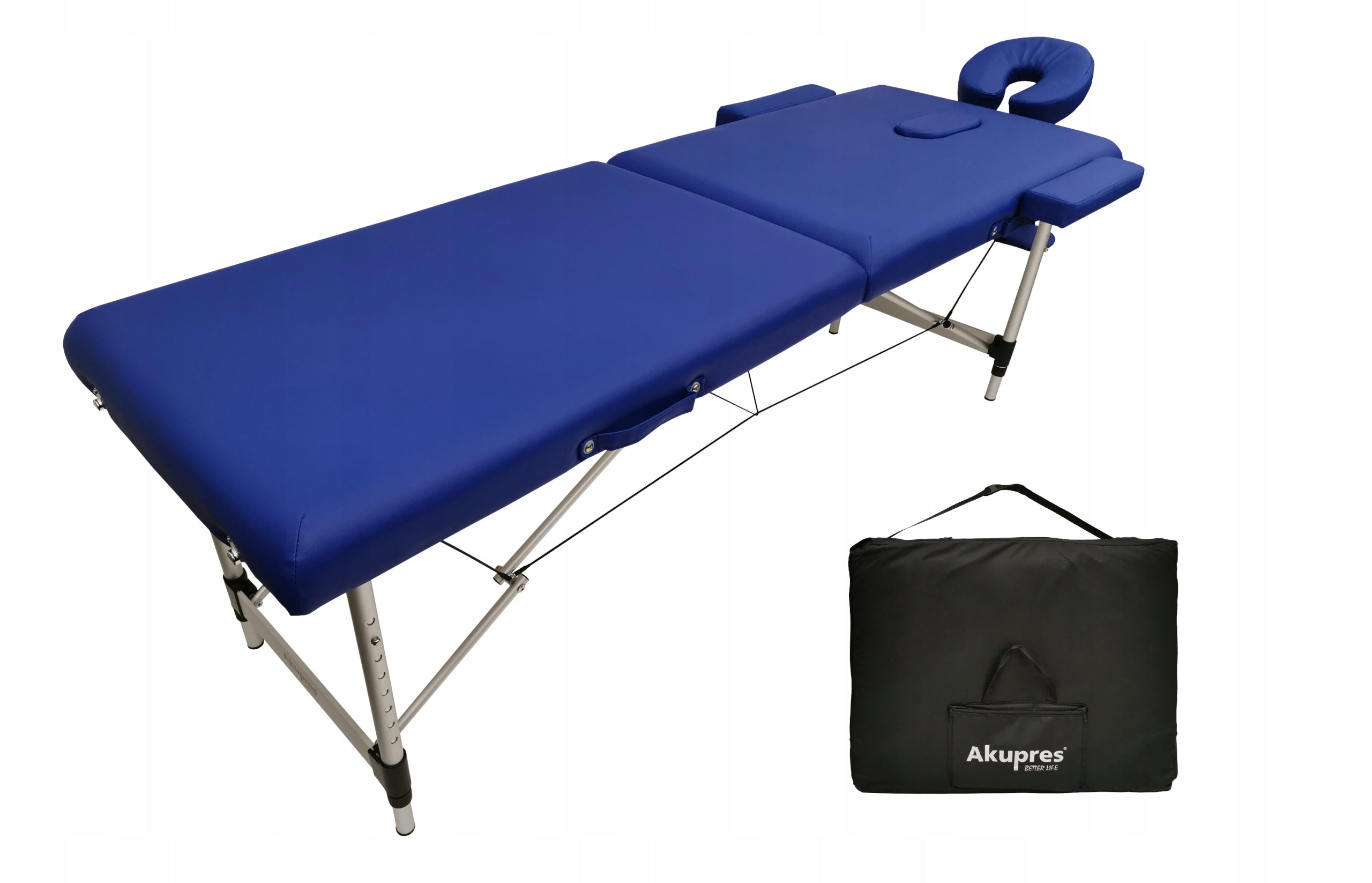 BED TATTOO MASSAGE TABLE FABIO FOLDING PORTABLE BAG AKUPRES LIGHT