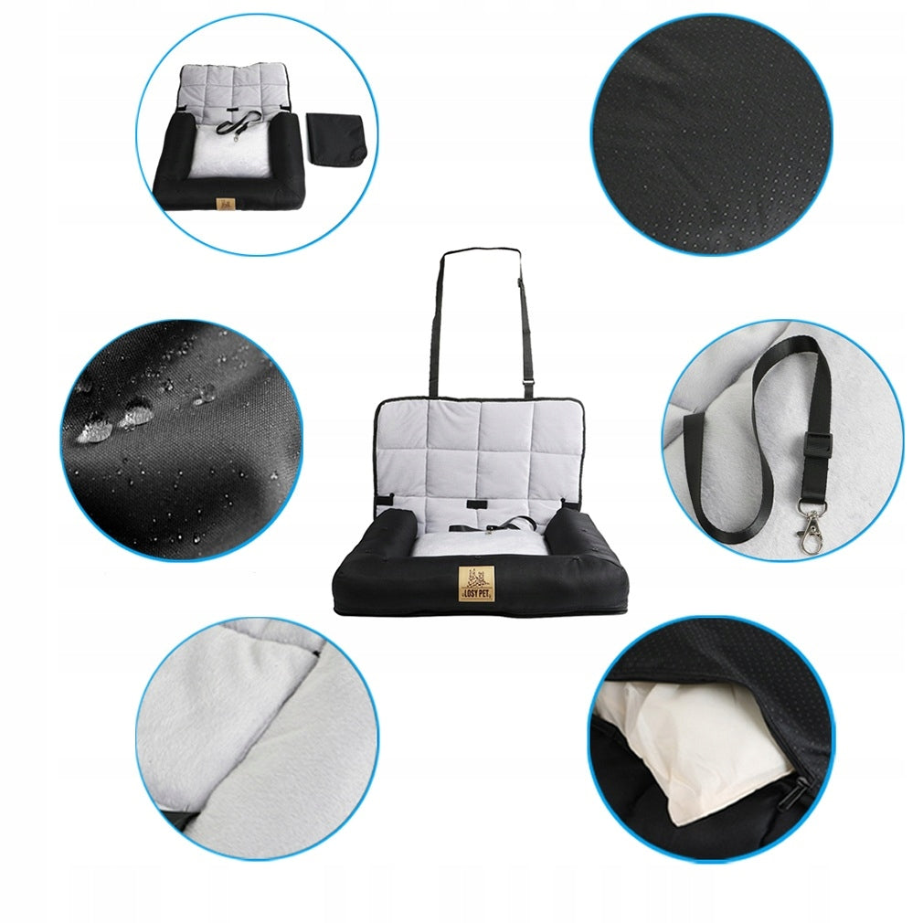 BED TRANSPORTER CAR SEAT FOR DOG Main material other