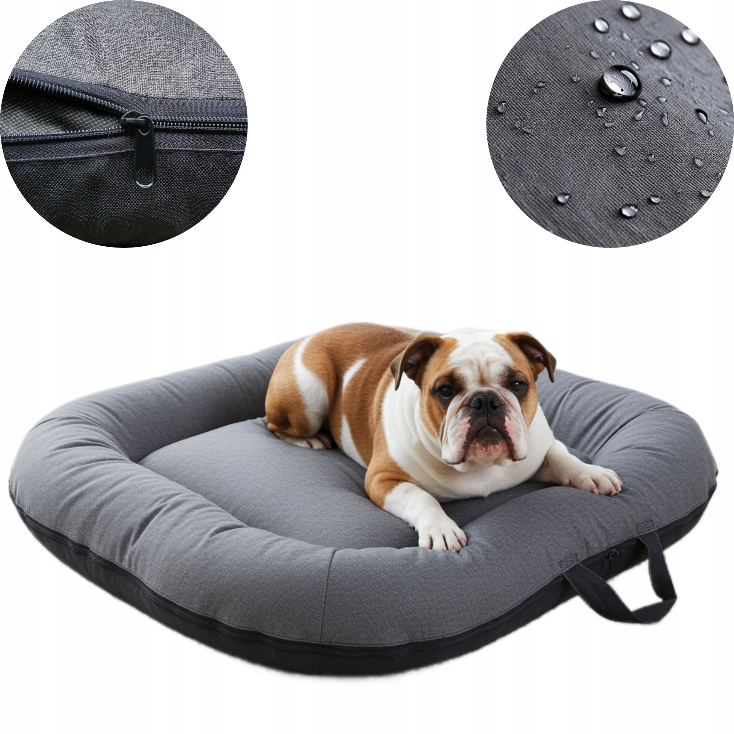 BED for medium dog bed playpen grey couch bed L 100/70 R3