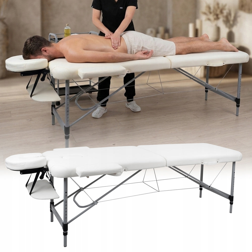BED massage table inSPORTline MORRANI ALUMINUM FOLDING 250KG cream Brand inSPORTline