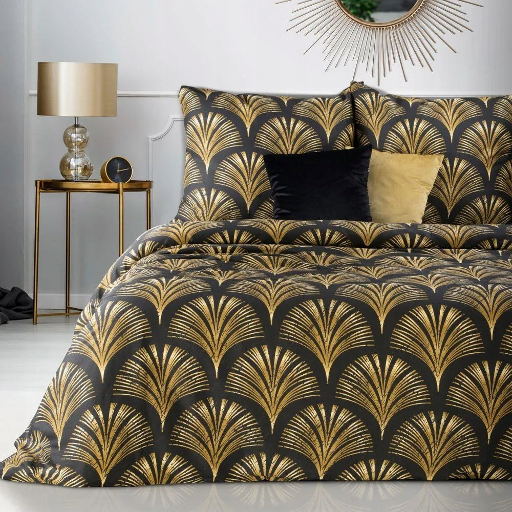 BEDDING SET 220x200 + 2x PILLOWCASE 70x80 SATIN COTTON - Packaging status original