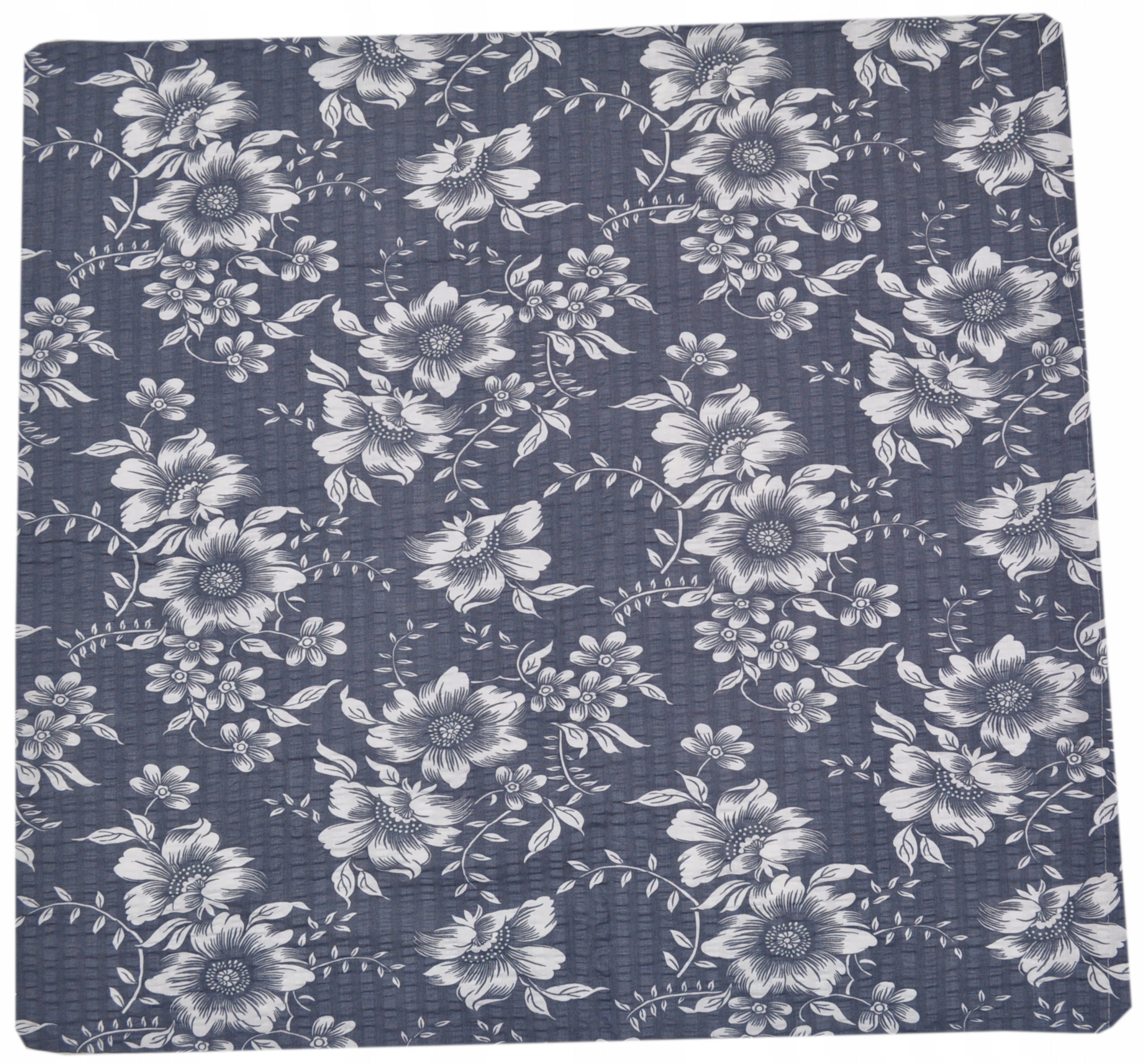 BEDDING WITH BARK 160X200 BARK COTTON 100% WHITEWASH GREY WHITE FLOWERS Manufacturer code kora bielawa 100% BAWEŁNA POLSKA 160X200