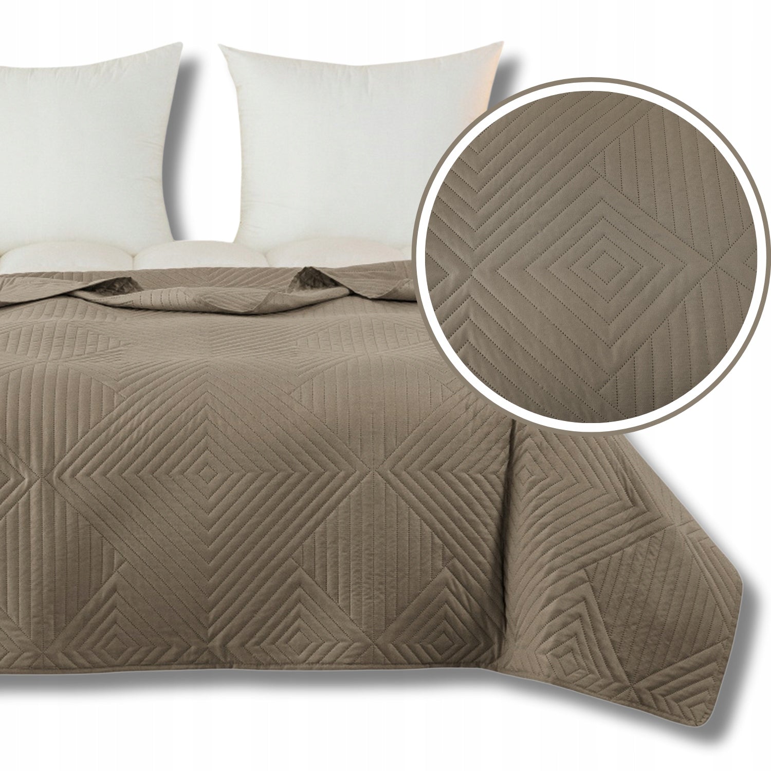 BEDSPREAD 220x240 DOUBLE SIDED QUILTED KAPA