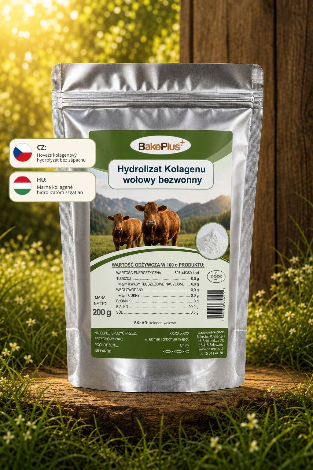 BEEF COLLAGEN ODORLESS COLLAGEN HYDROLYZATE 200g