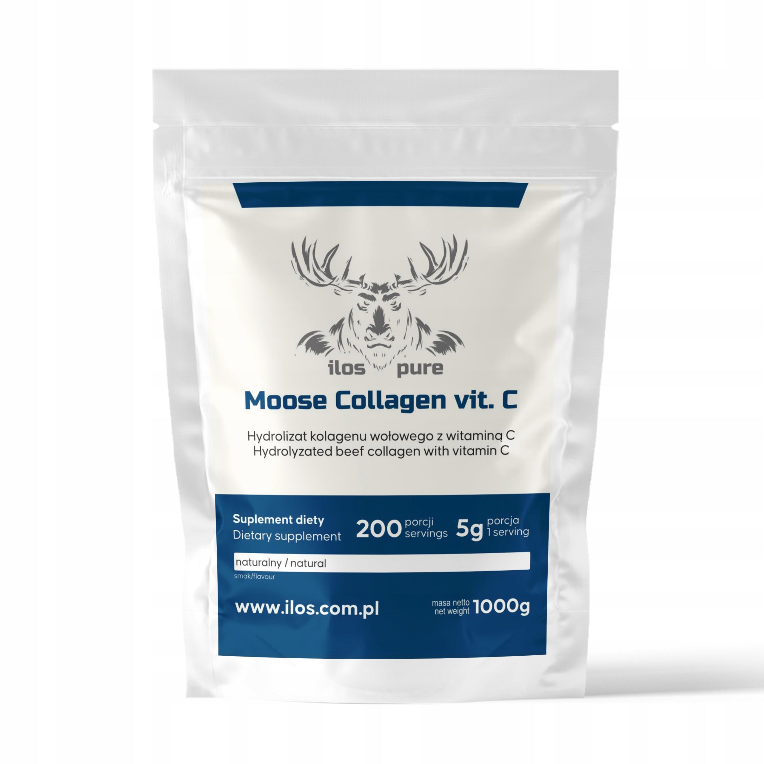 BEEF COLLAGEN TYPE 1 and 3 vitamin C COLLAGEN 1000 g 1kg NATURAL PURE ilos