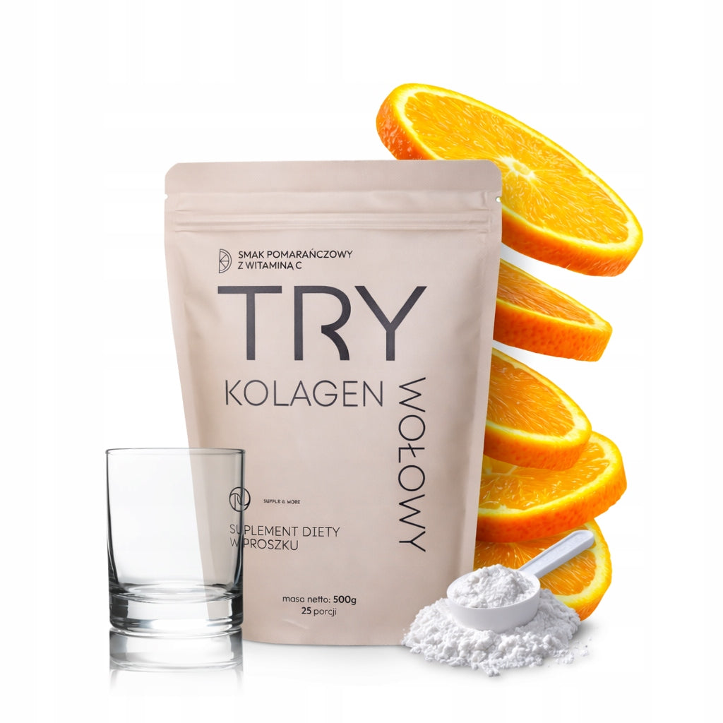 BEEF COLLAGEN + VITAMIN C 500g THE PUREST 20 000mg per serving! TRY
