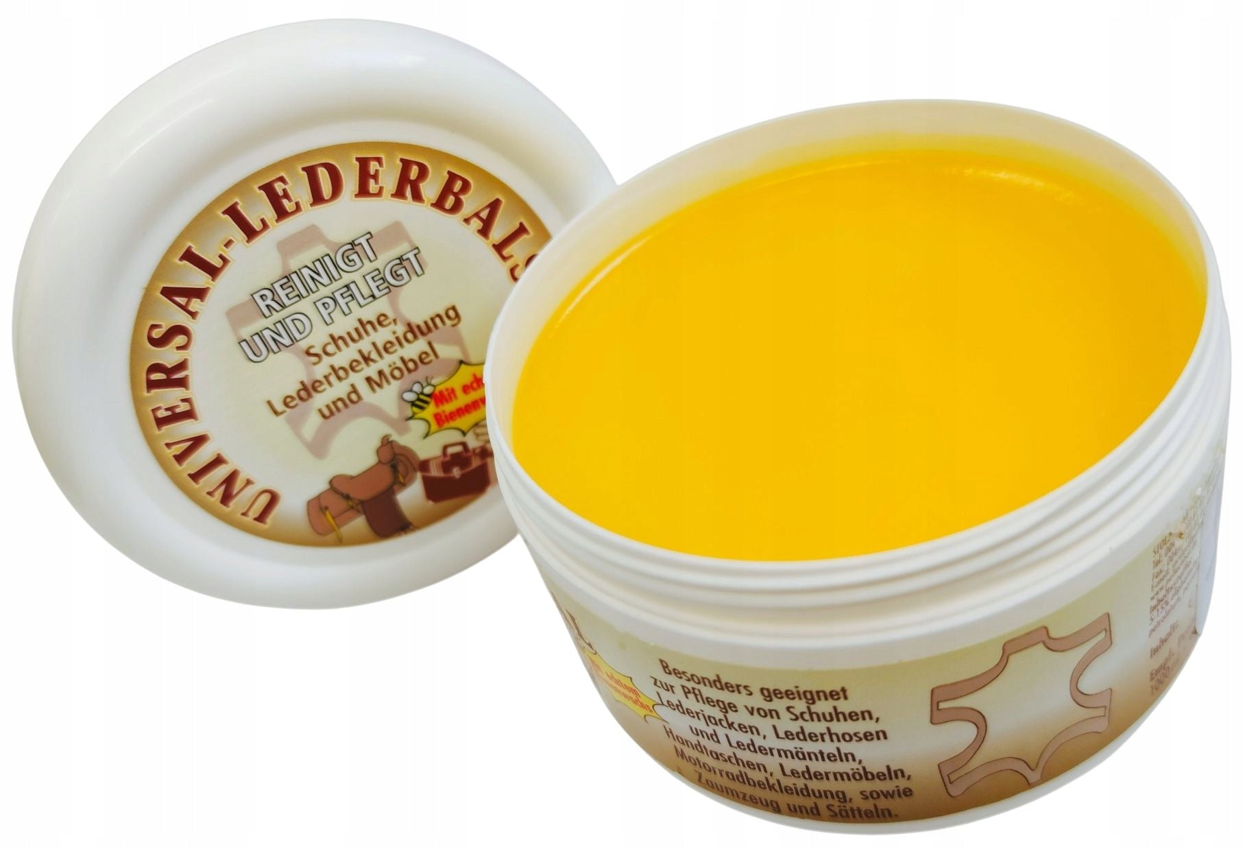BEESWAX LOTION LEATHER CREAM UPHOLSTERY SHOES BAG COLORLESS 250ml