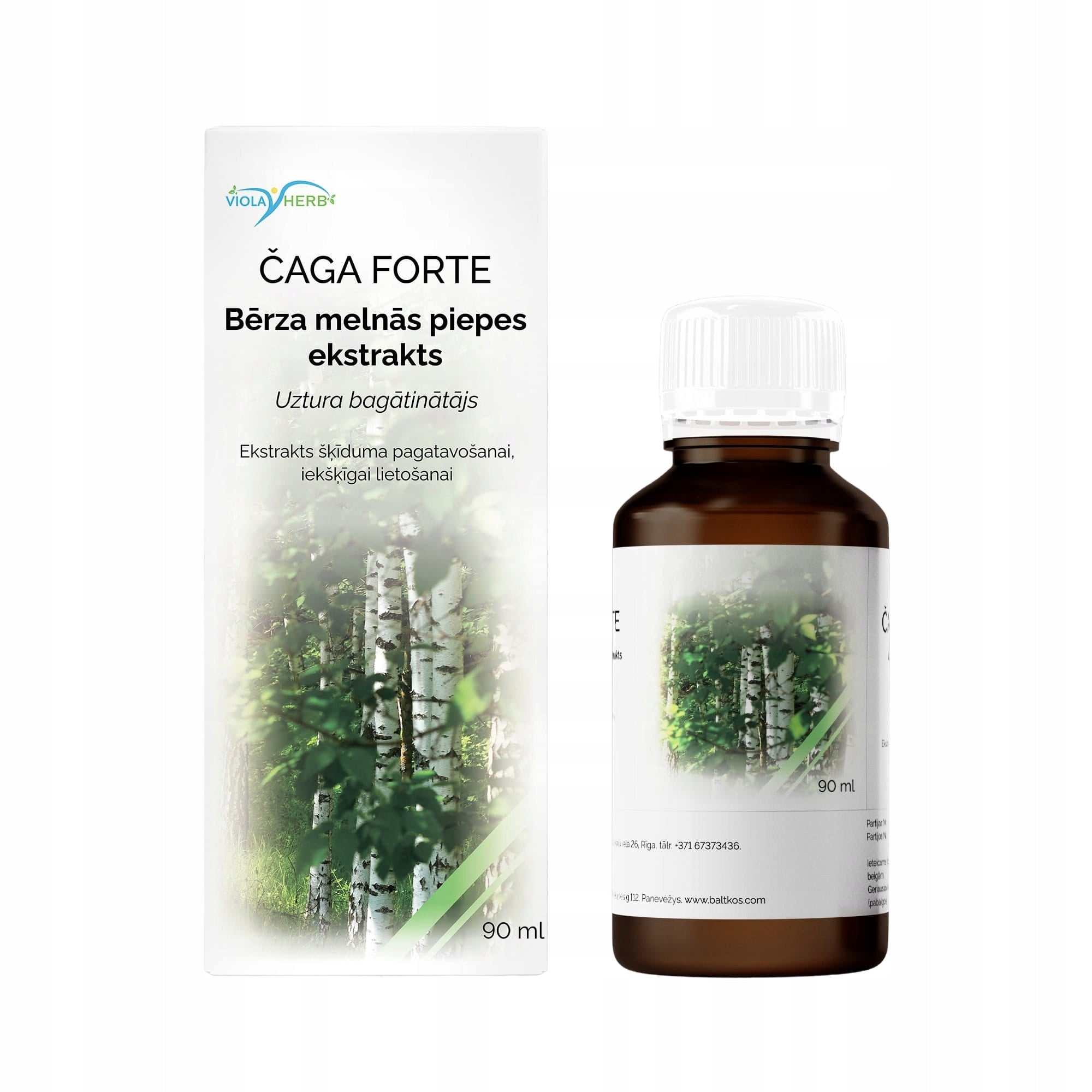 BEFUNGIN FORTE CONCENTRATE SIBERIAN CHAGA 90 ml