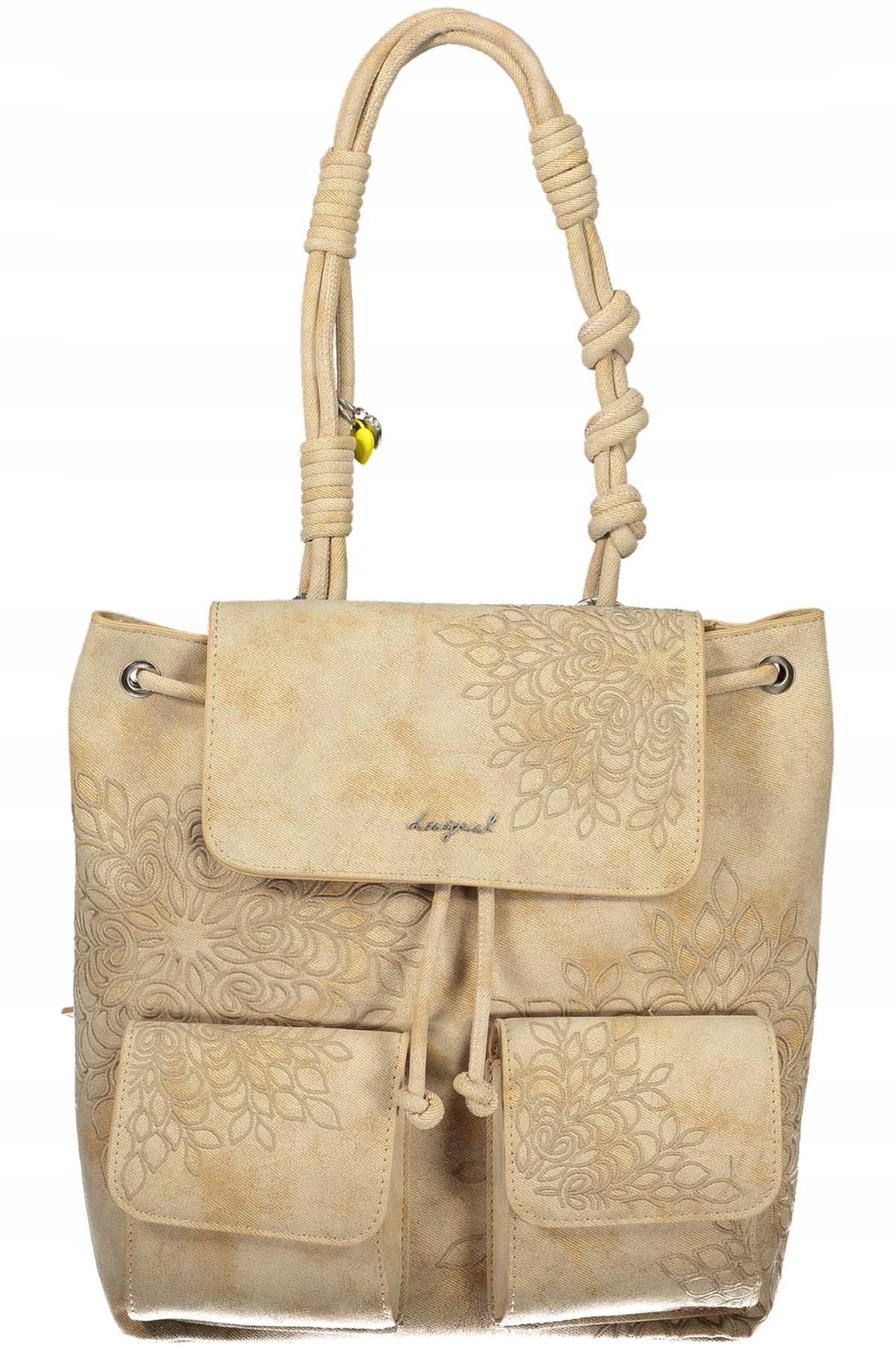BEIGE WOMEN'S BACKPACK DESIGUAL