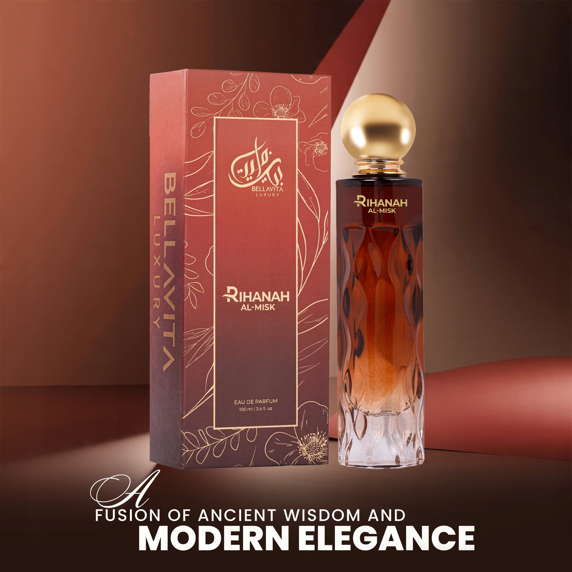 BELLAVITA LUXURY RIHANAH AL-MISK EDP 100ML unisex Eau de Parfum Packaging volume 100 ml