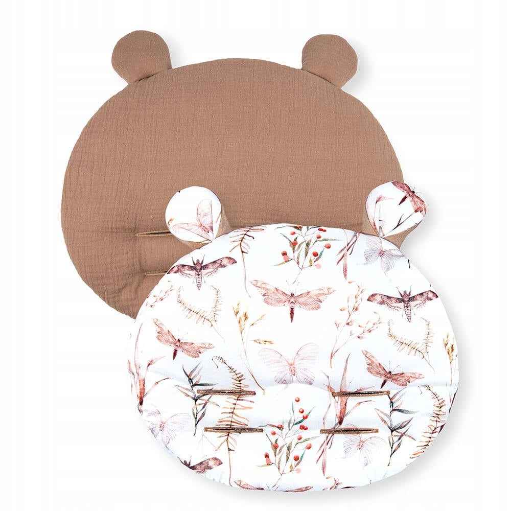 BELOFF | Bamboo Stroller Pillow Night Butterflies + Muslin Manufacturer code 5907642722138