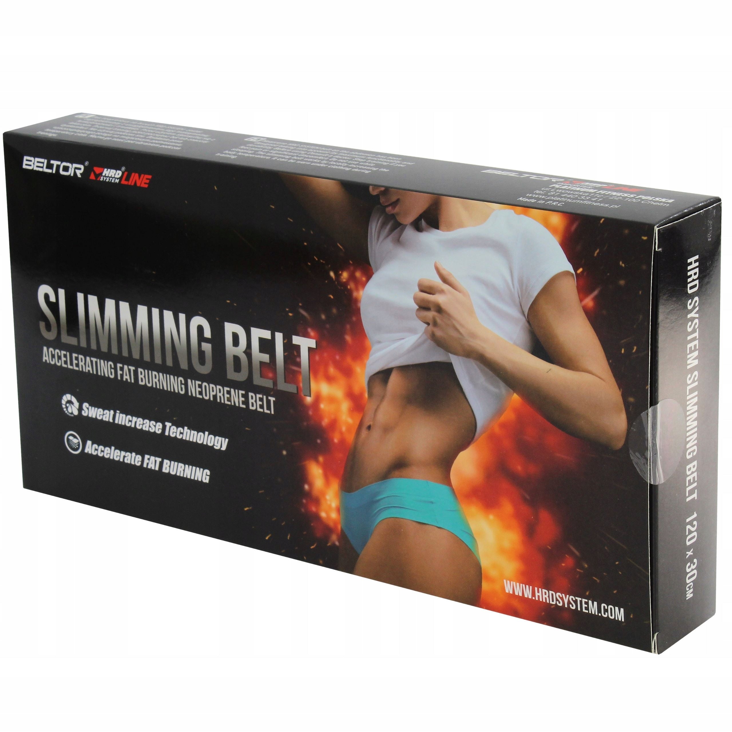 BELTOR NEOPRENE SLIMMING BELT BLACK 120 CM Size 120