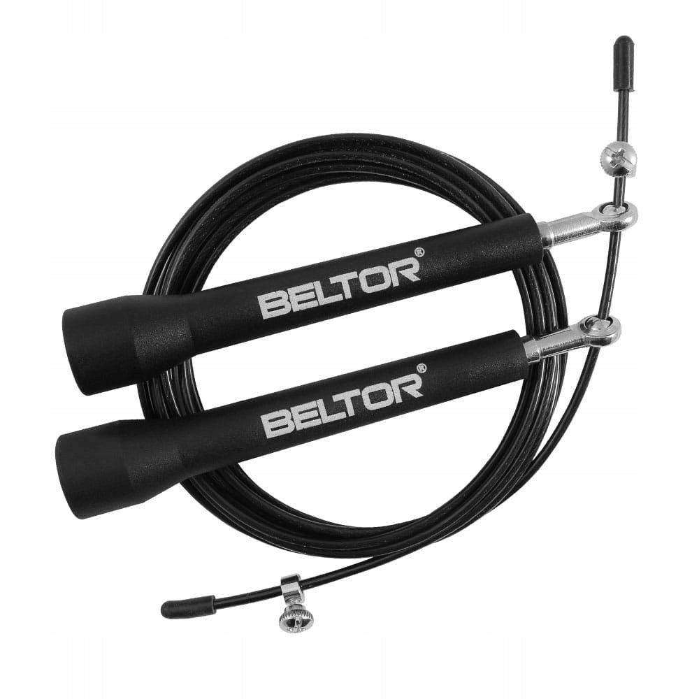 BELTOR NYLON JUMP ROPE SPEED 360 BEARING 3M BLACK