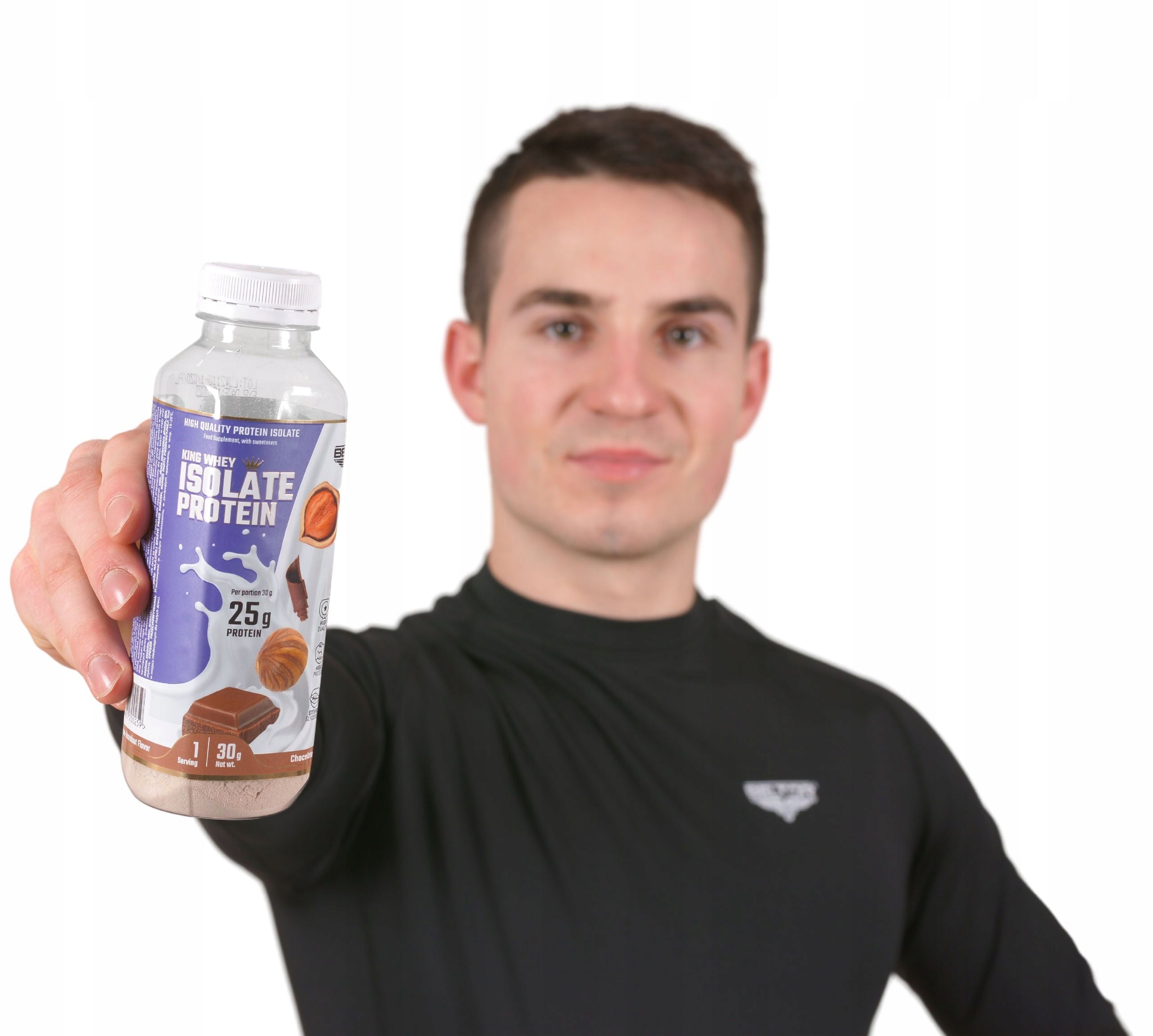 BELTOR PROTEIN SUPPLEMENT KING WHEY 30 G CHOCOLATE NUT PROTEIN ISOLATE WPI Number of servings per packaging 1