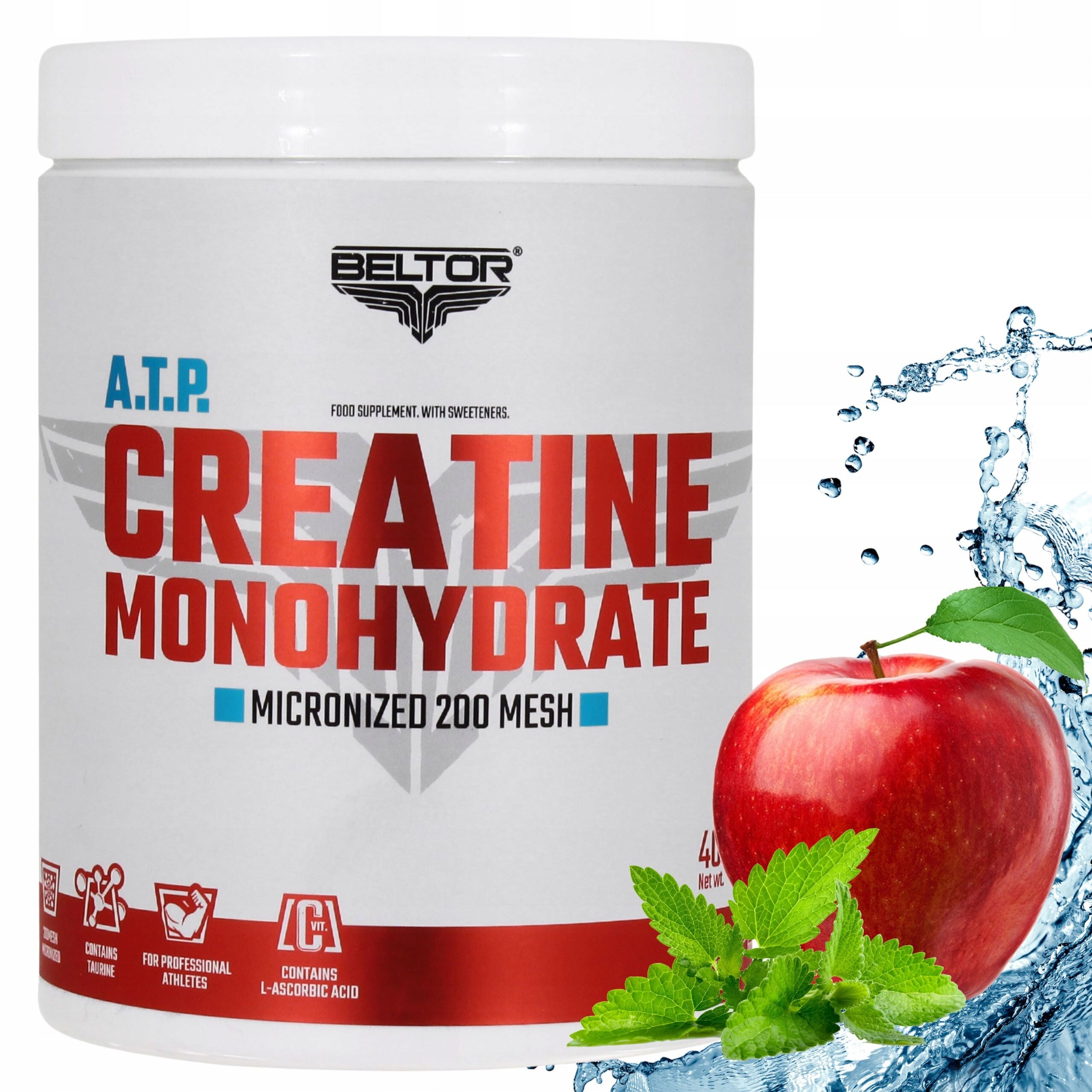 BELTOR STRONG CREATINE MONOHYDRATE A.T.P. 400G APPLE - MINT