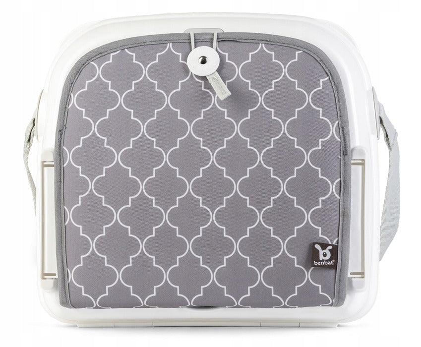 BENBAT SUITCASE AND HIGH CHAIR 2IN1 YUMMIGO - GREY Packaging status original