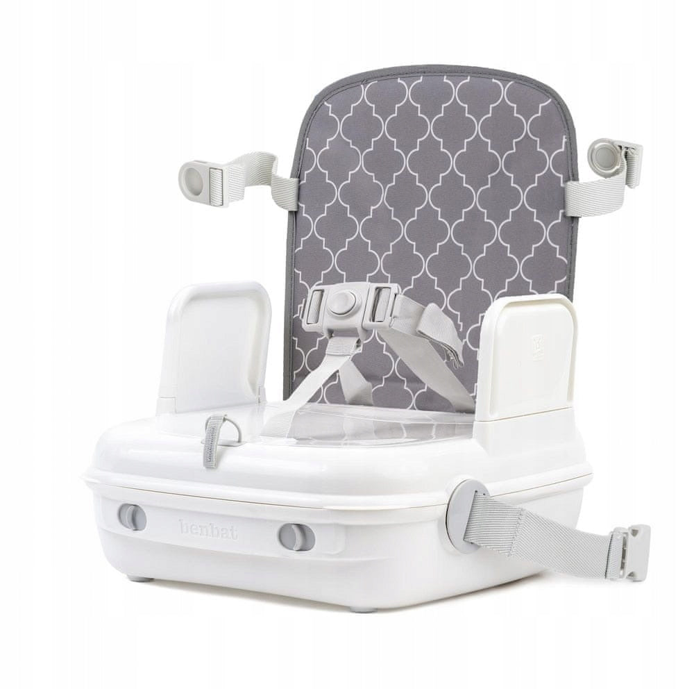 BENBAT SUITCASE AND HIGH CHAIR 2IN1 YUMMIGO - GREY
