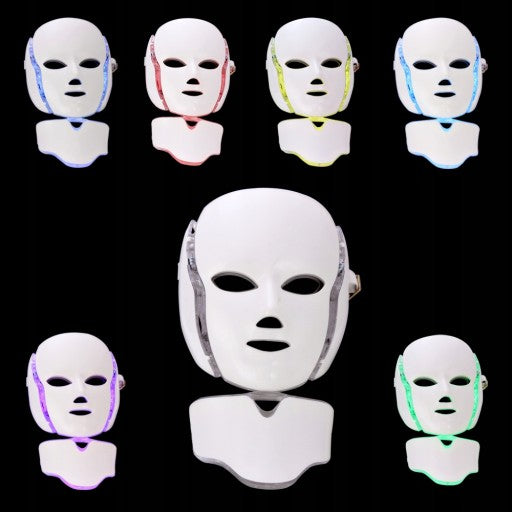 BENECOM LED Photon Mask for Face and Neck 7Color Manufacturer code BENELED