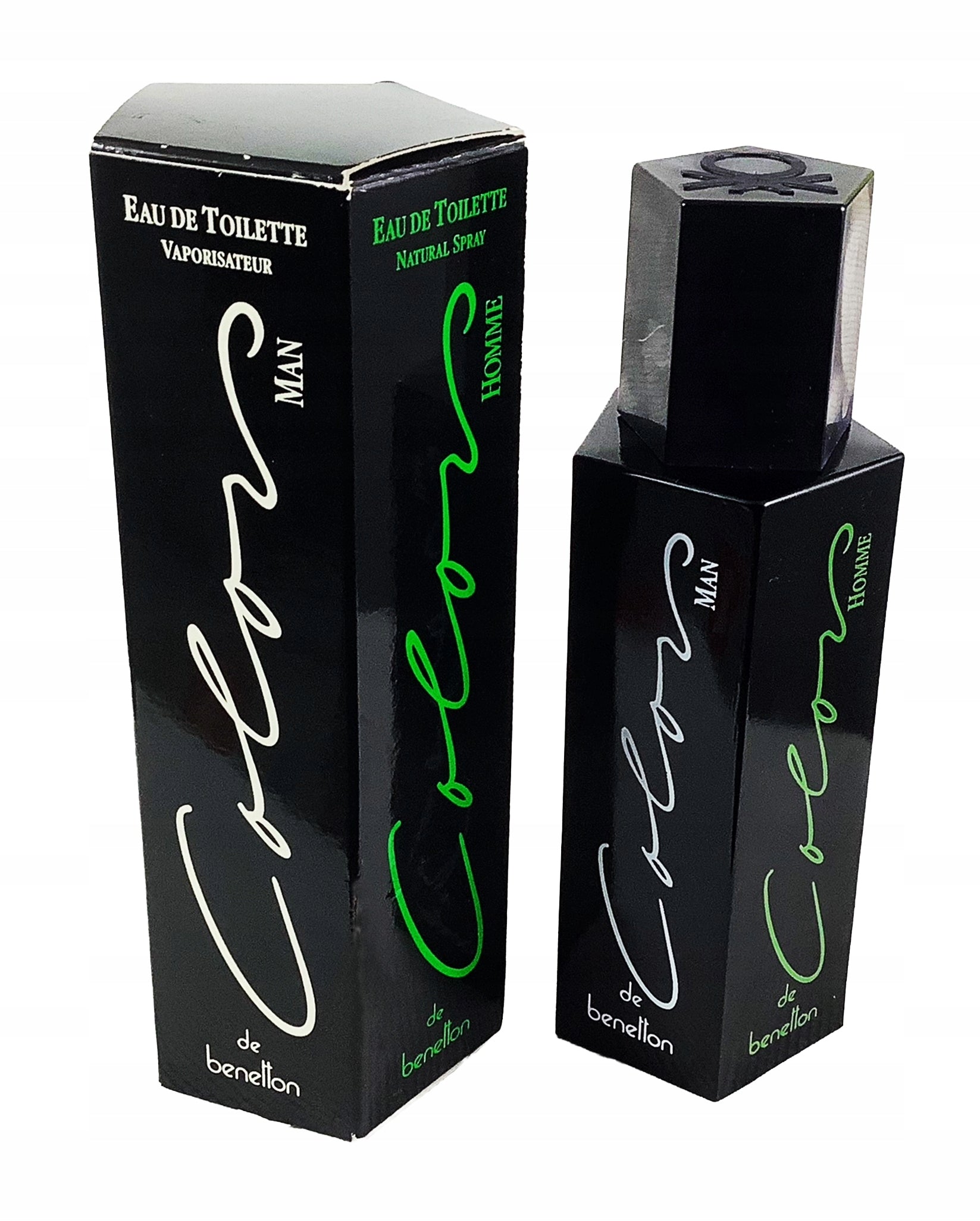 BENETTON COLORS DE BENETTON MAN 100ML EAU DE TOILETTE 1 EDITION MEGA UNIQUE