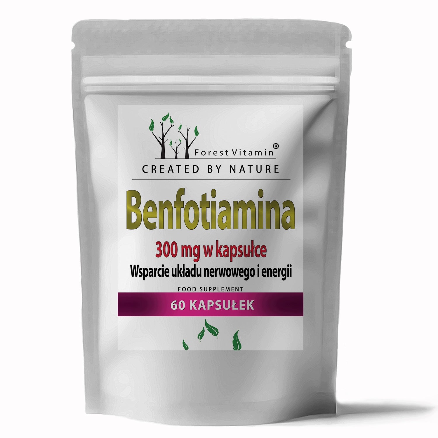 BENFOTIAMINE 300 MG VITAMIN B1 60 CAPSULES ACTIVE FORM HIGH DOSE B1+ Medical device no