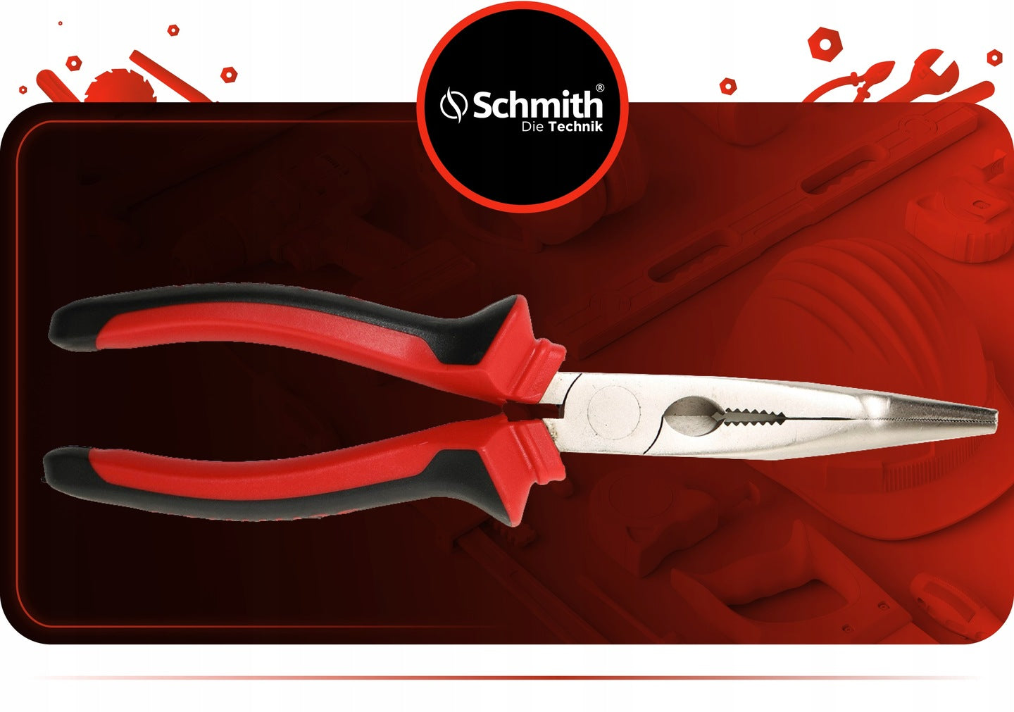 BENT PLIERS ELONGATED 200mm SCHMITH EAN (GTIN) 5902004702506