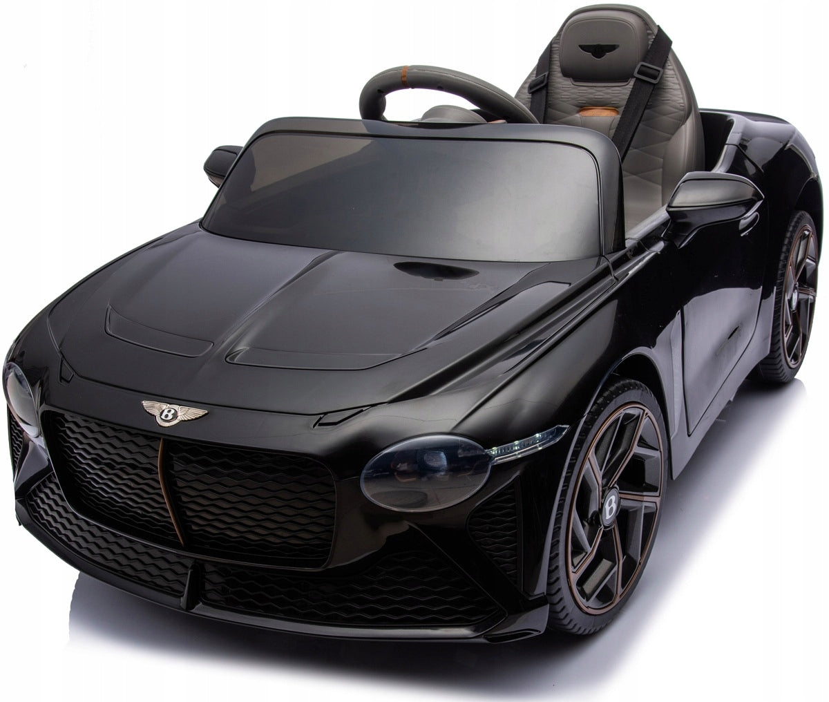 BENTLEY B 12V LEATHER, EVA Auto Battery Operated, Bluetooth, 12v7ah LED Remote Control Kid's age 12+ months