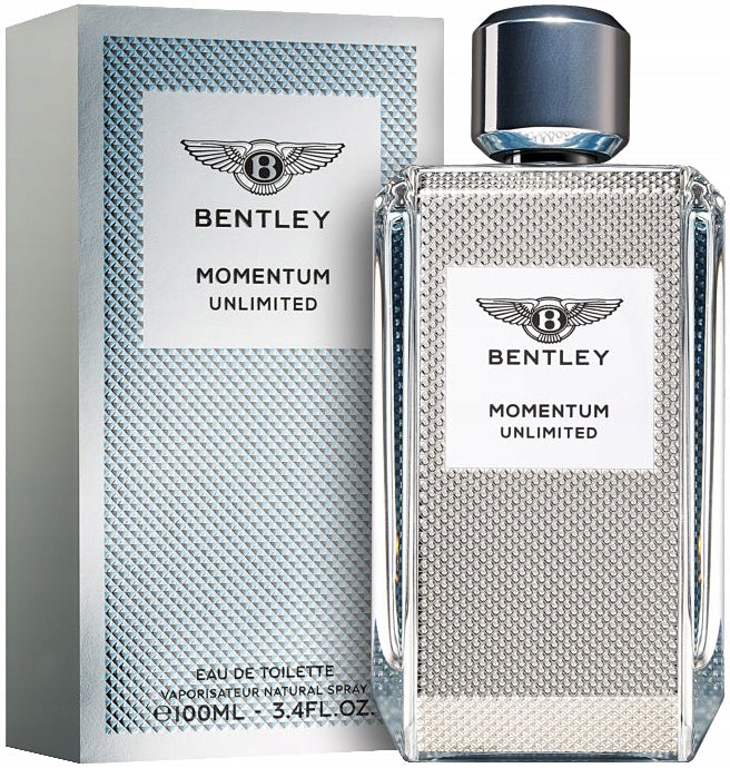 BENTLEY MOMENTUM UNLIMITED FOR MEN EDT 100ML Eau de Parfum Packaging status original