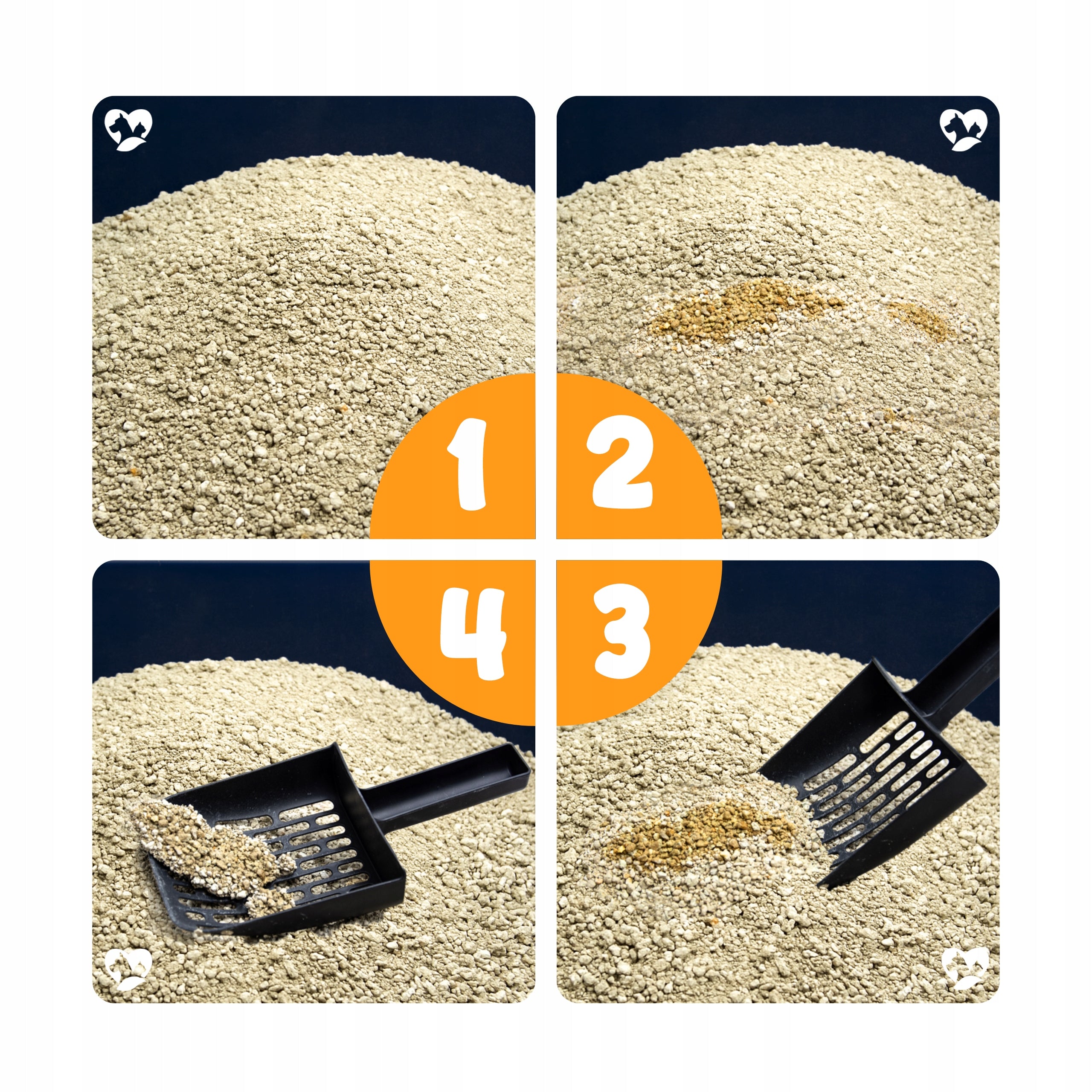 BENTONITE LITTER CLUMPING NATURAL EFFICIENT FOR CAT LITTER BOX 16L Manufacturer code FZ_BENTONITOWY_16L