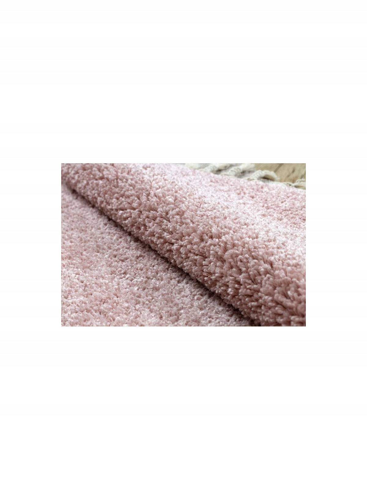 BERBERIAN CARPET SMOOTH SOLID pink circle 120 cm Thickness 25 mm