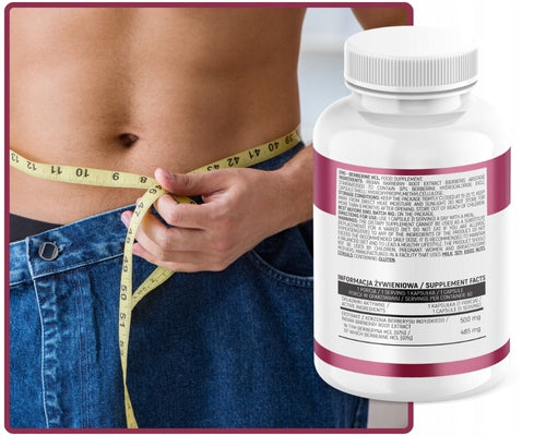 BERBERINE HCL 500mg 60 kap PURE DIGESTION DIABETES WEIGHT LOSS | INSPORT Name other