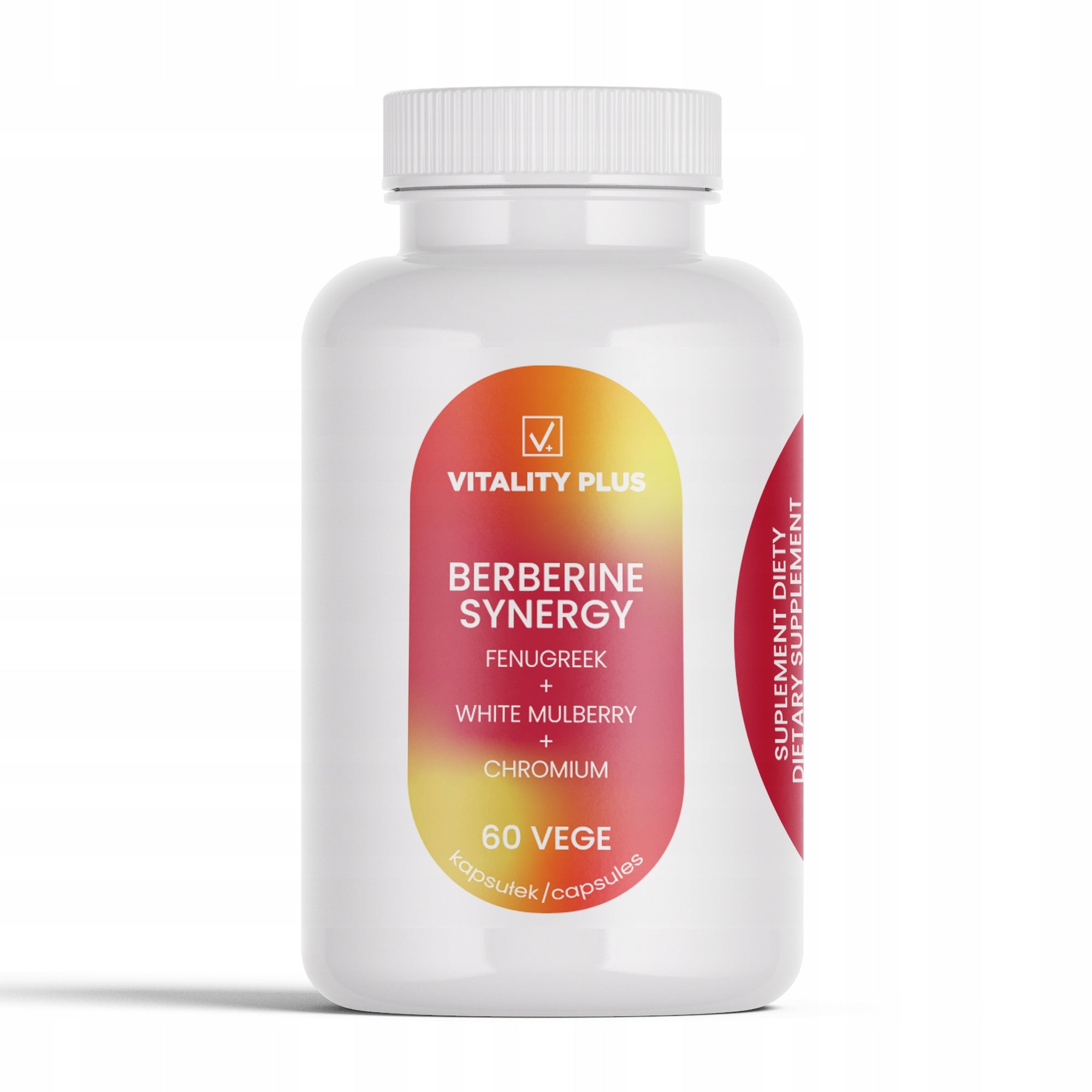 BERBERINE HCL 98% + FENUGREEK + MULBERRY + CHROMIUM 60 kaps VEGE Extracts