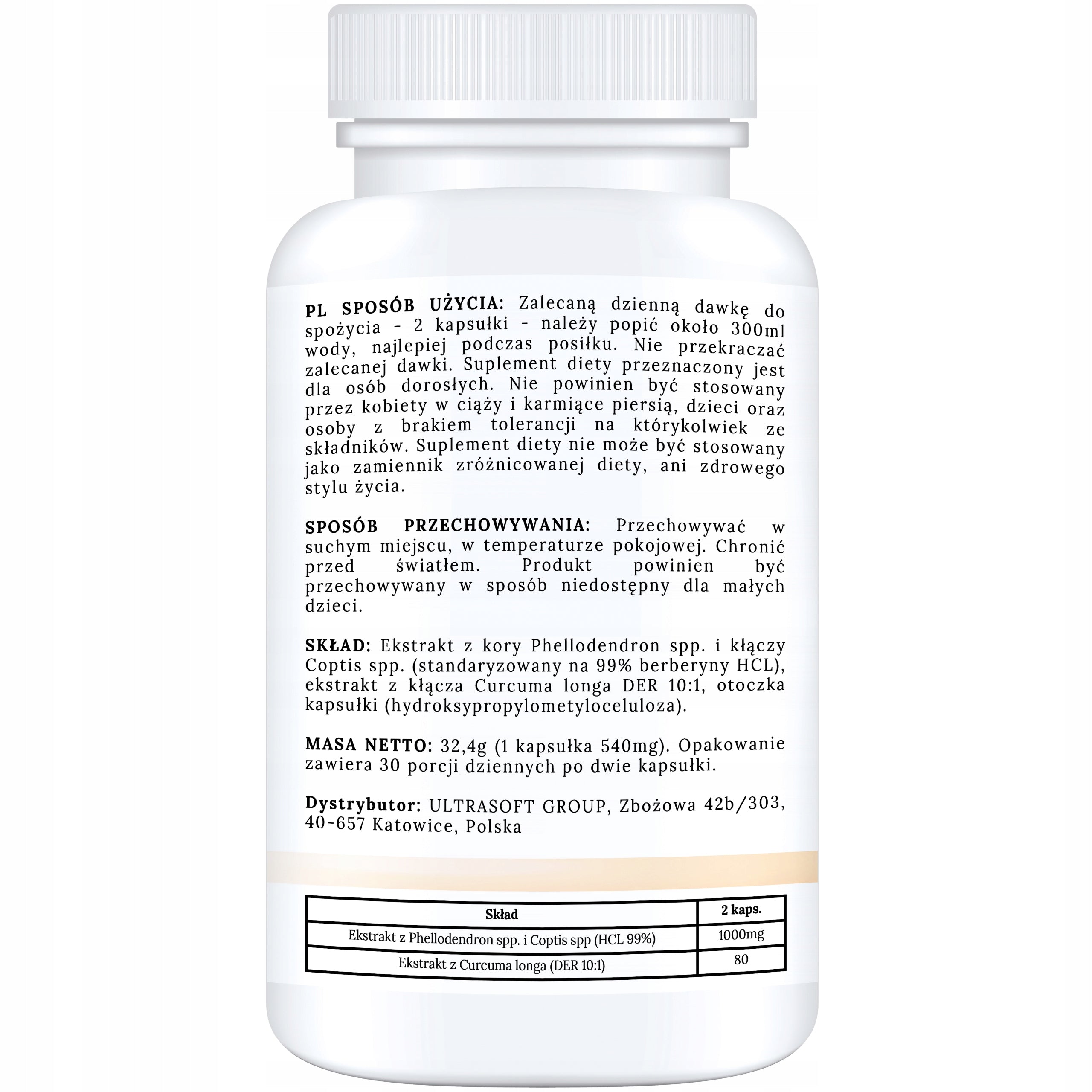 BERBERINE HCL 99% 1000MG TURMERIC EXTRACT GLUCOSE INSULIN SLIMMING 60T Packaging status original