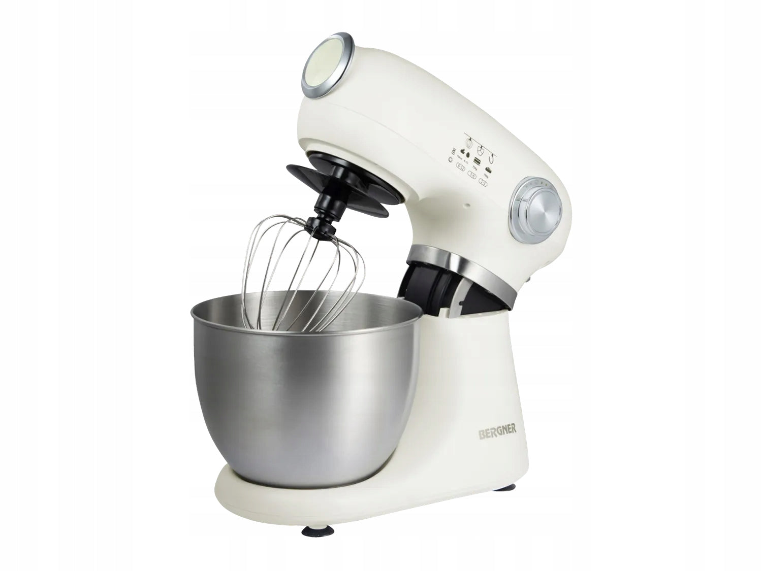 BERGNER Planetary Food Processor 1000 W White RETRO