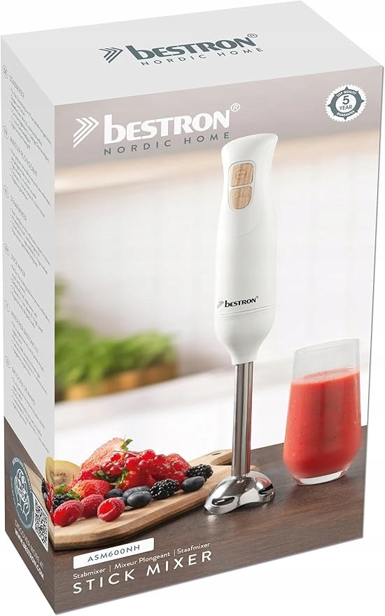 BESRON HAND BLENDER 600W – 2 SPEEDS + TURBO FUNCTION EAN (GTIN) 5902065371499