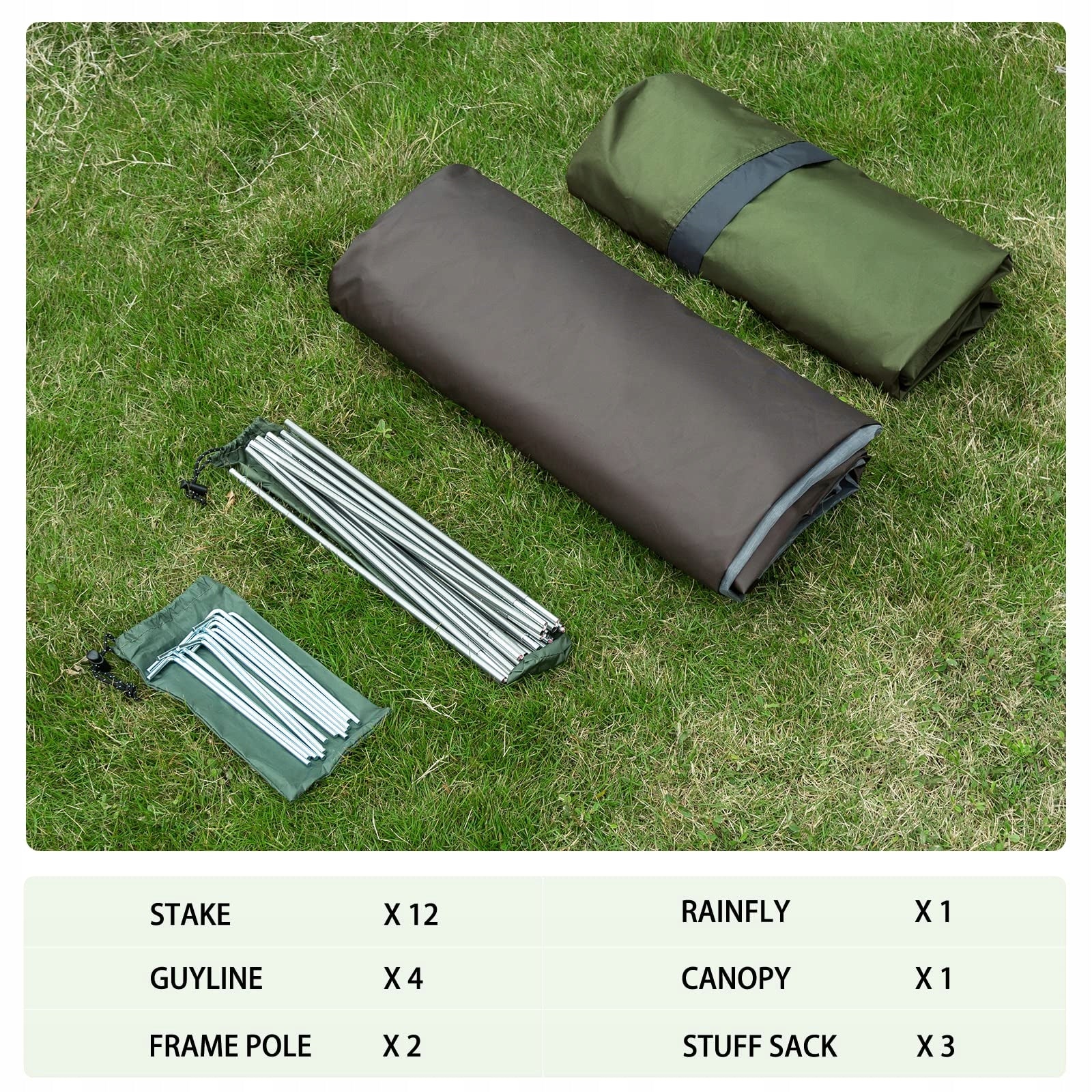 BESSPORT Tent 1 Person Ultra Light Waterproof For Camping and Hiking Additional features wind protection ventilation system