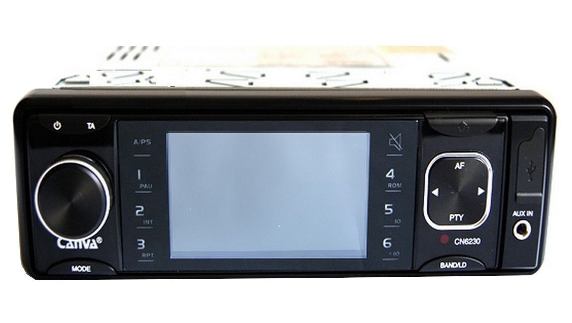 BEST CAR RADIO CANVA CN6230 VIDEO USB SCREEN LED PLAY MP4 MP3