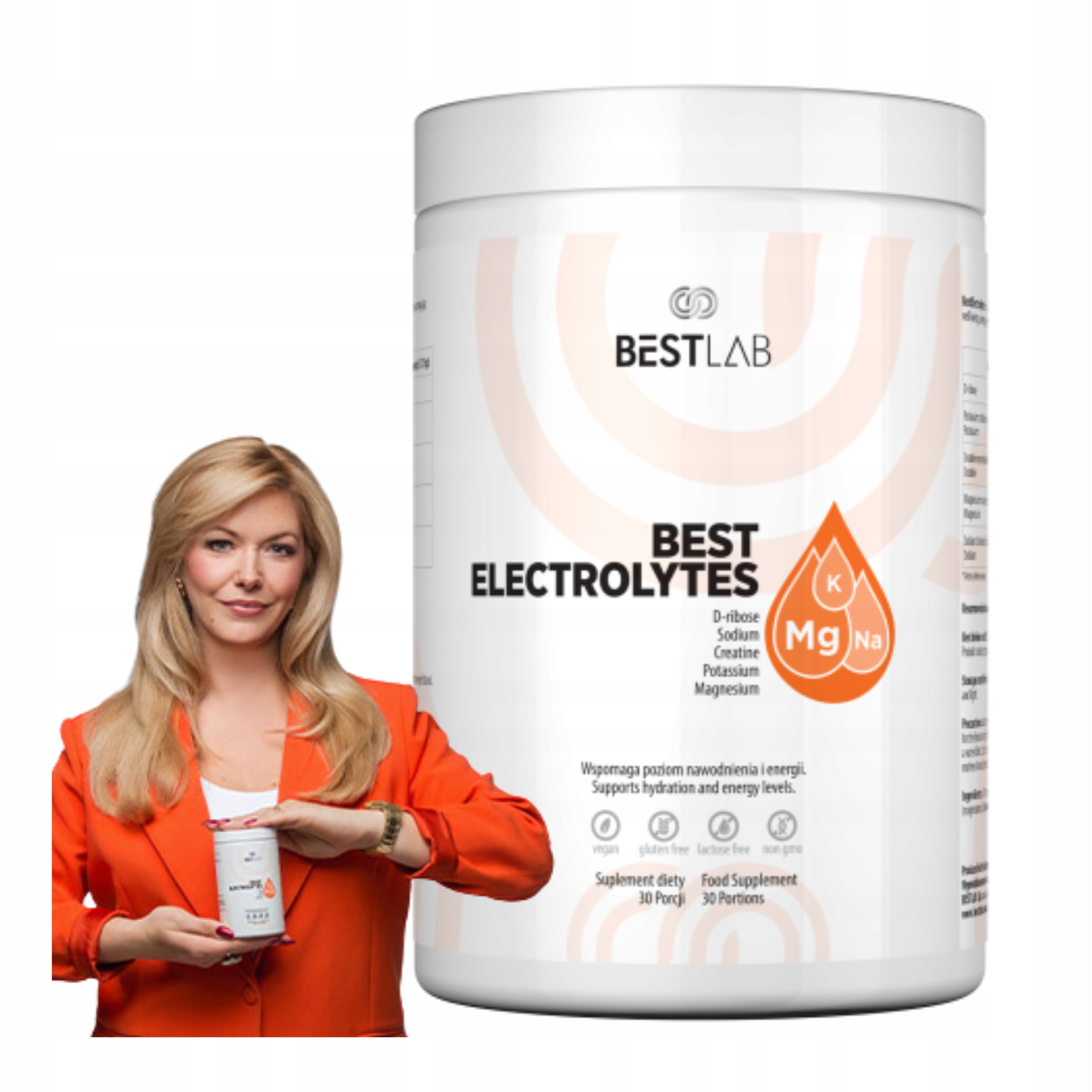 BESTLAB BestElectrolytes Electrolytes Best Lab - Sugar Free Keto Powder 225g