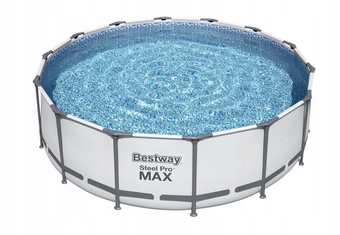 BESTWAY 5612X GARDEN STEEL POOL LADDER PUMP 58386 FILTER 427x122CM Manufacturer code 5612X