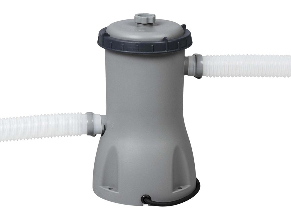 BESTWAY 5612X GARDEN STEEL POOL LADDER PUMP 58386 FILTER 427x122CM Volume 15232 l