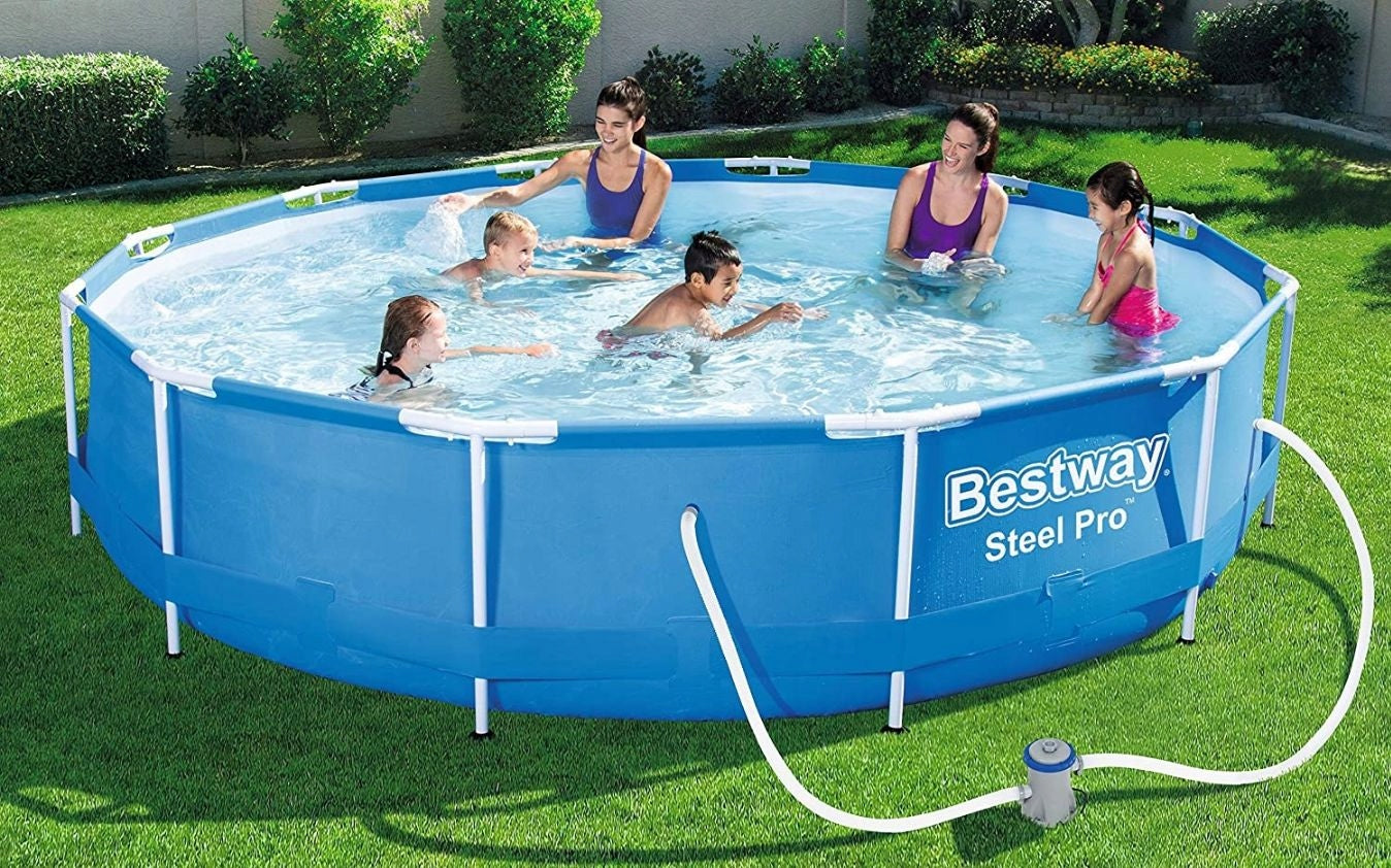 Karkasinis baseinas Bestway Steel Pro 366x76 cm, su filtru