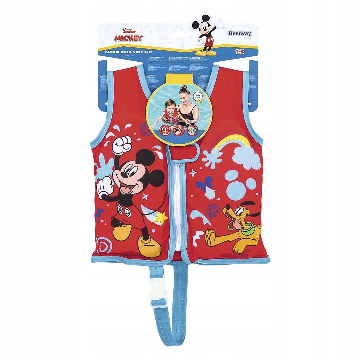 BESTWAY 9101D MICKEY MOUSE FOAM VEST 1-3L