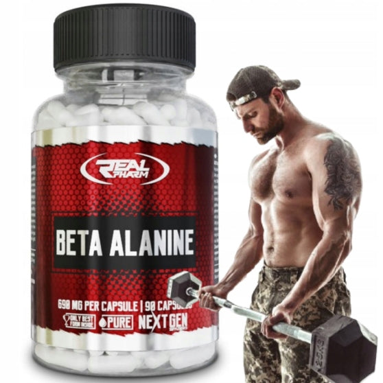 BETA ALANINE POWER Real Pharm Beta Alanine 90 kaps.