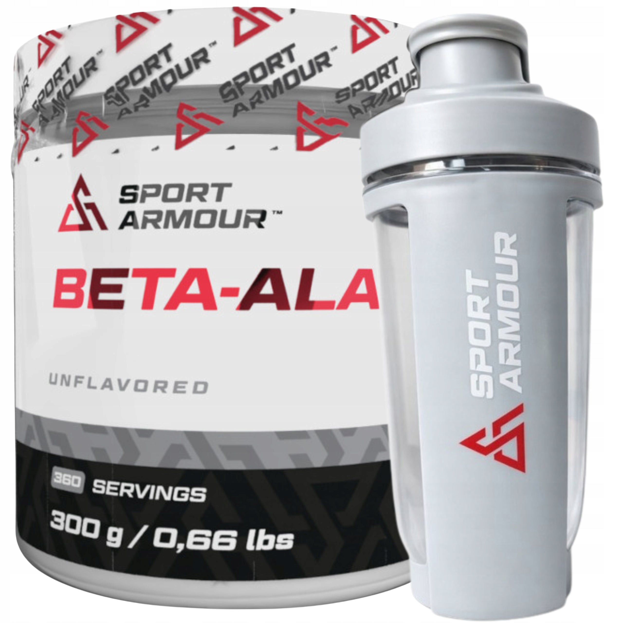 BETA ALANINE SPORT ARMOUR ALANINE 300g TASTELESS PREMIUM PRE-WORKOUT